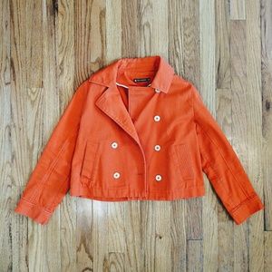 Petit Bateau Orange coat